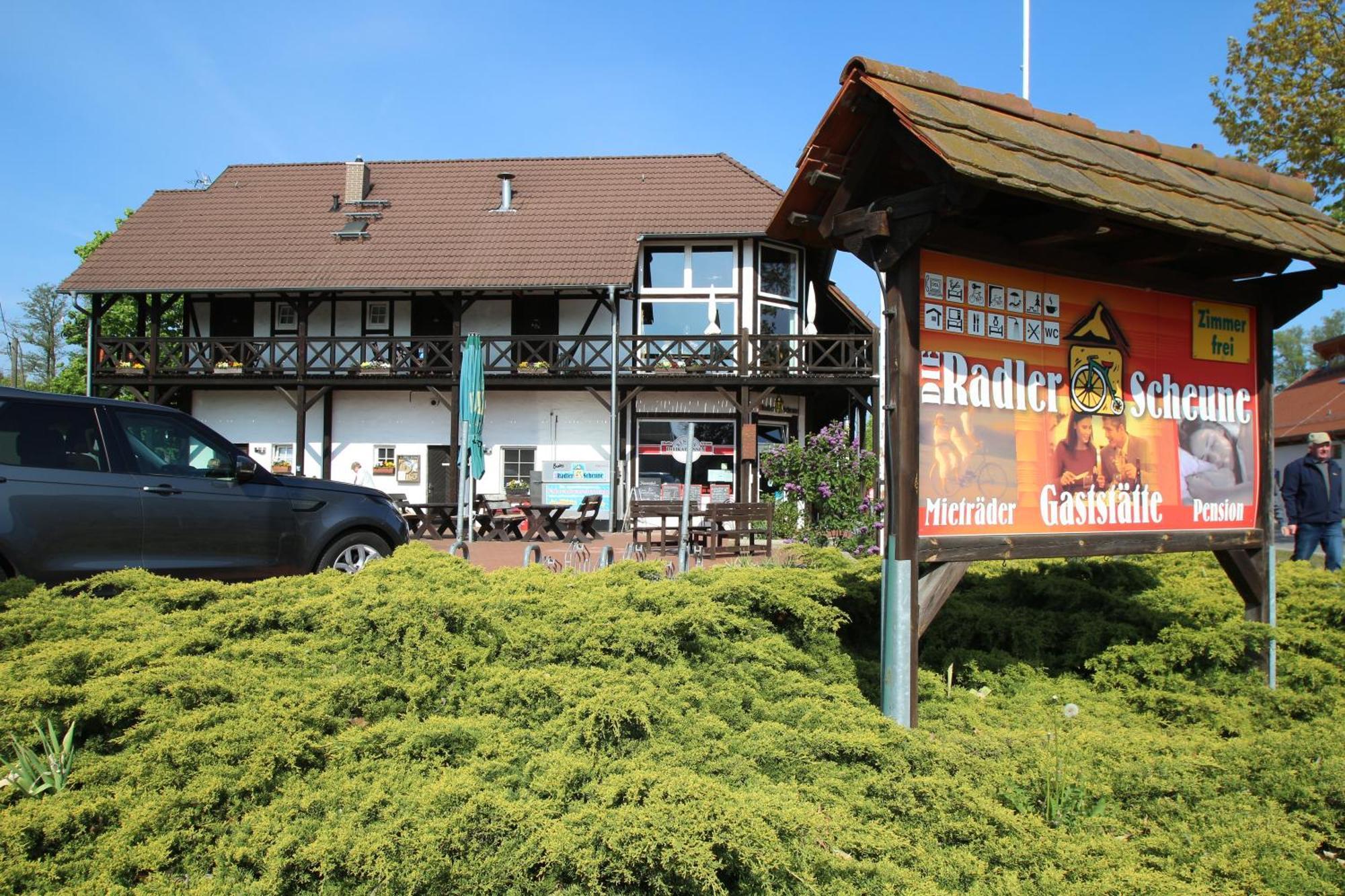 Hotel Die Radler-Scheune Burg  Exterior foto